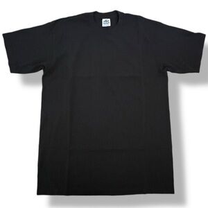 NWOT Vintage Pro 5 Super Heavy Blank Black T Shirt US Components Men's XXL TALL